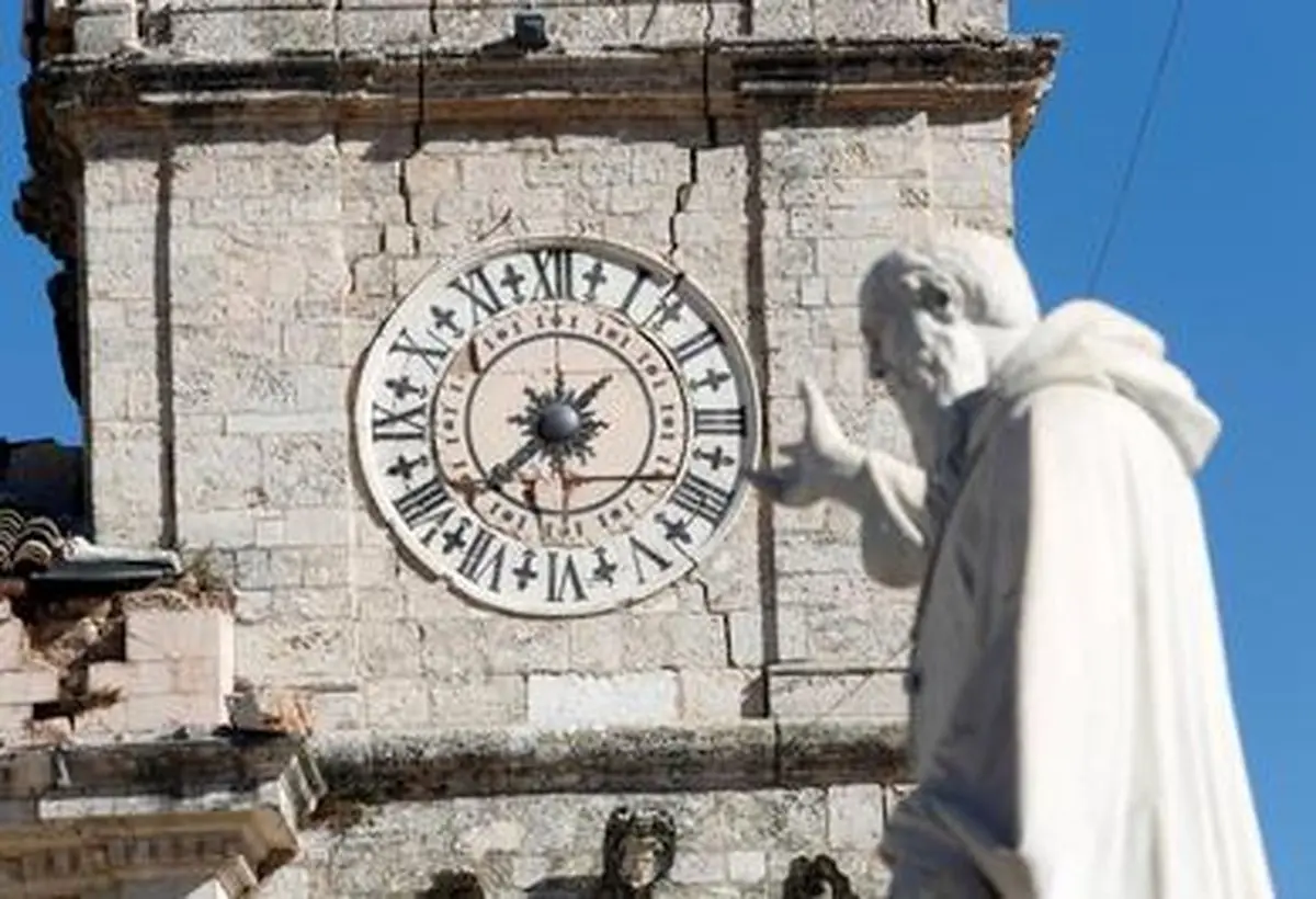 ویرانی بناهای قدیمی در زلزله ایتالیا/تصاویر