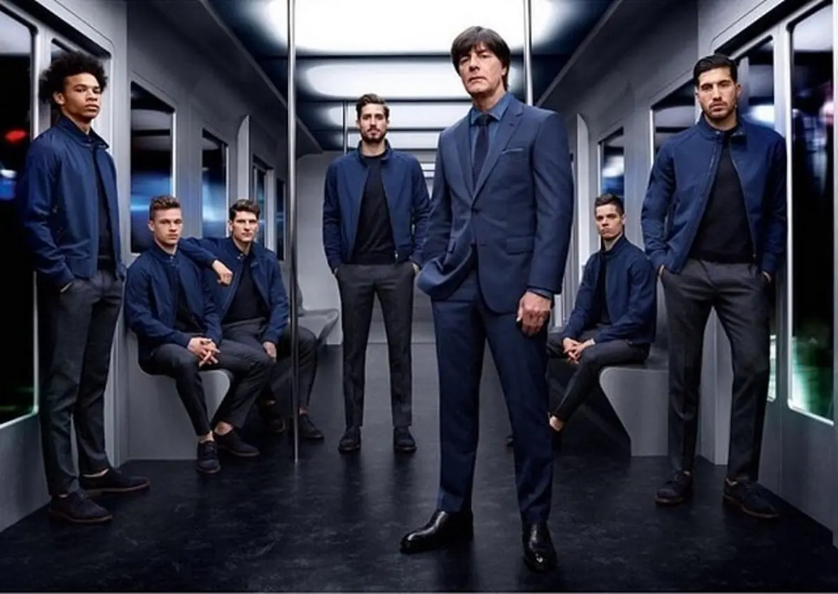 عکس تبلیغاتی جالب و متفاوت تیم ملی آلمان