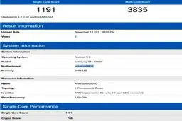 گلکسی اس 9 پلاس در بنچمارک Geekbench رویت شد + عکس
