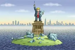 مجسمه نفرت!/ کاریکاتور