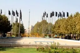 ورزشگاه آزادی حال و هوای عاشورایی گرفت/تصاویر