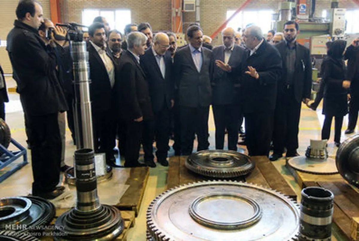 حاشیه های تصویری افتتاحیه دستاورد های گروه مپنا با حضور اسحاق جهانگیری