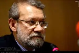 نشست خبری لاریجانی در ژنو/ گزارش تصویری