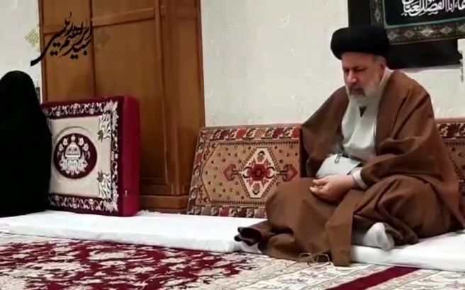روضه خانگی رئیس قوه قضاییه +فیلم