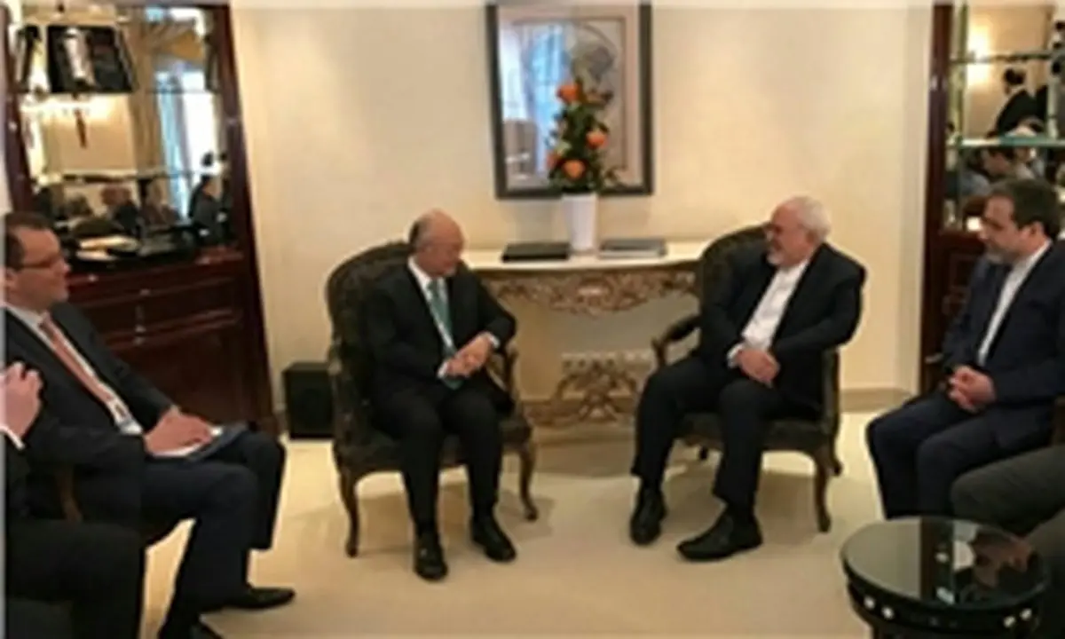 گفت‌وگوی ظریف و آمانو در حاشیه کنفرانس امنیتی مونیخ