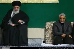 تصاویر آخرین شب عزاداری فاطمیه در حسینیه امام خمینی