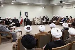 دیدار اعضای مجلس خبرگان با رهبرمعظم انقلاب/تصاویر