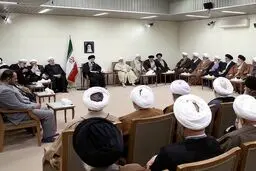 دیدار اعضای مجلس خبرگان با رهبرمعظم انقلاب/تصاویر