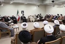 دیدار اعضای مجلس خبرگان با رهبرمعظم انقلاب/تصاویر