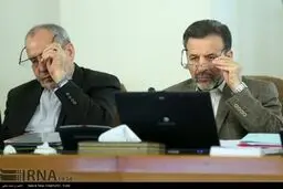 حواشی جالب جلسه هئیت دولت/ از اخم وزیر دفاع تا خنده صالحی