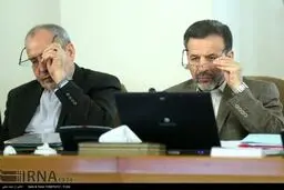 حواشی جالب جلسه هئیت دولت/ از اخم وزیر دفاع تا خنده صالحی