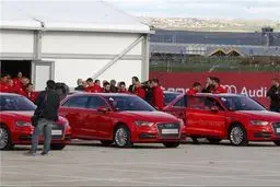 هدیه لوکس آئودی به رئالی‌ها/ تصاویر