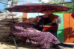 بازیگر زن مشهور ایرانی در فیلمی از تاجیکستان/عکس