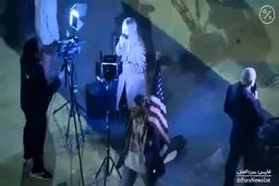 فیلم شکل‌گیری تجمعات در واشنگتن و پورتلند