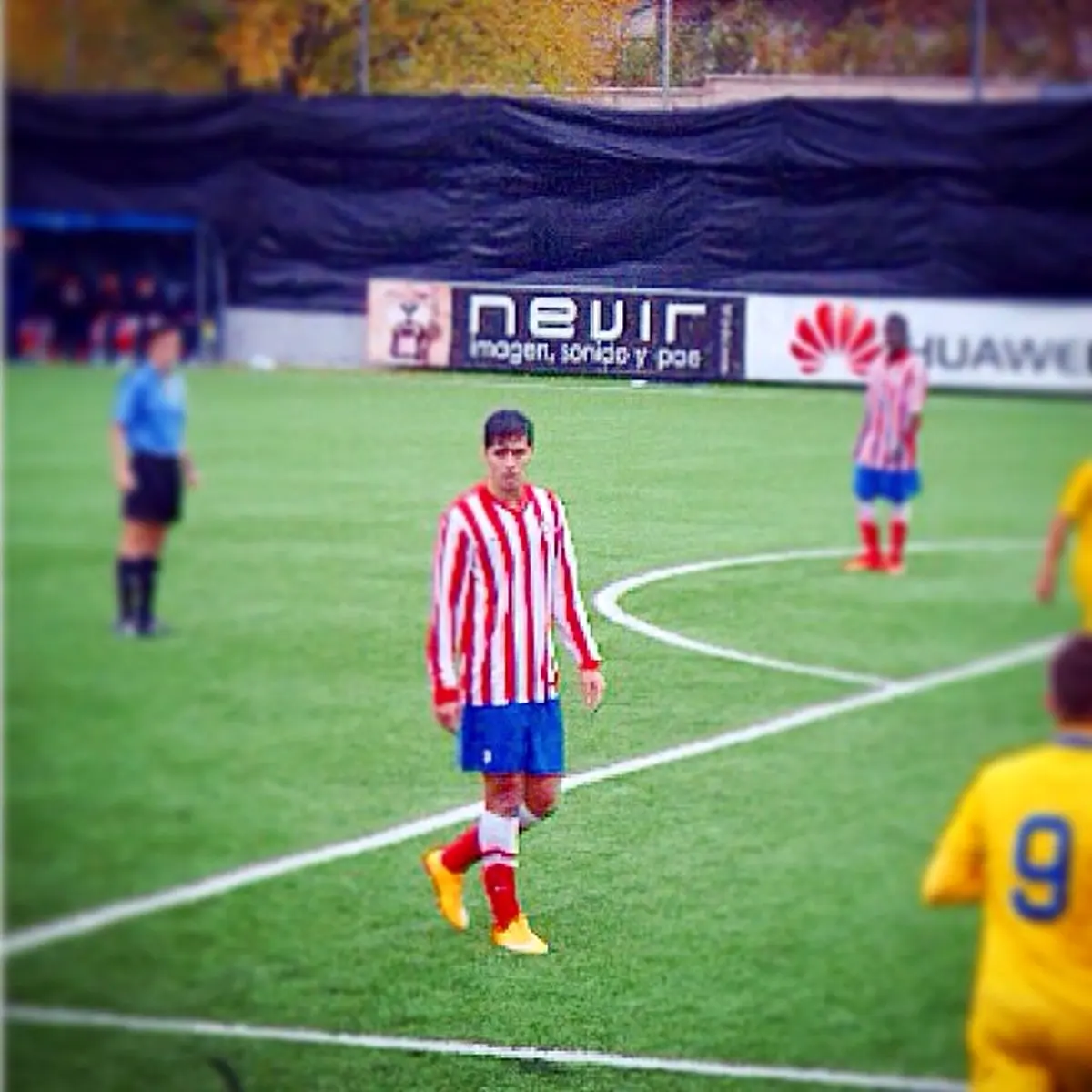 اولين بازي سعيد عزت اللهي براي اتلتيکو مادرید/ عکس