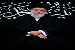 تصویری متفاوت از رهبر انقلاب در مراسم عزاداری ایام فاطمیه
