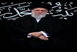 تصویری متفاوت از رهبر انقلاب در مراسم عزاداری ایام فاطمیه