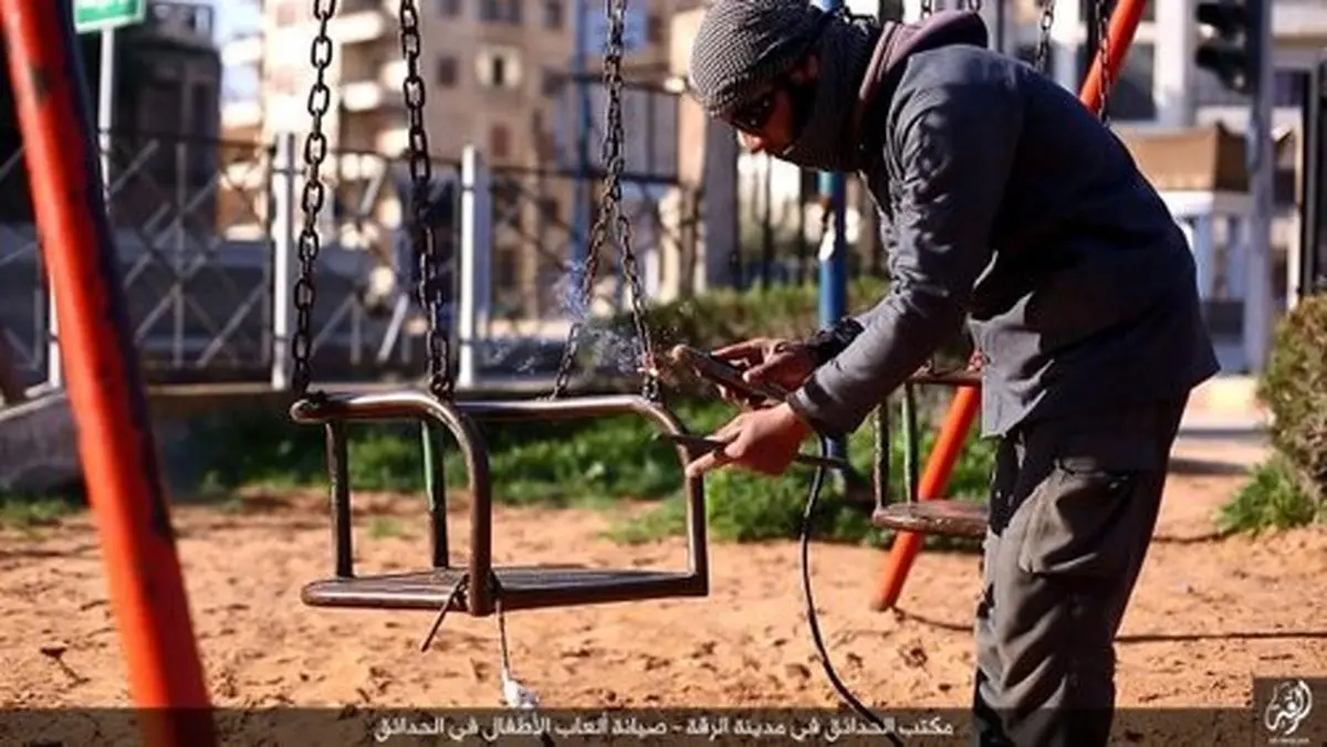 داعش درسوریه پارک تروریستی می‌سازد+عکس