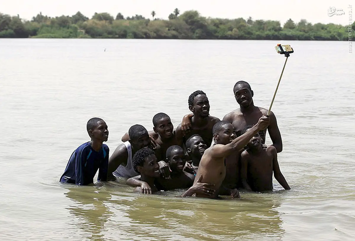 عکس سلفی به سبک آفریقایی