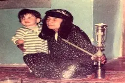 عکسی از متین ستوده در کنار قلیان!