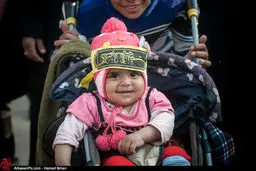 زائران خردسال اربعین/تصاویر