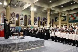 دیدار جمعی از خانواده‌های شهدا با رهبر انقلاب