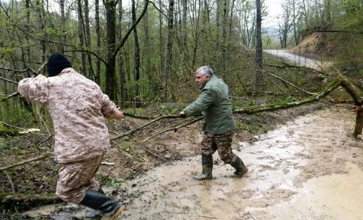 امدادرسانی به سیل‌زدگان استان گلستان + عکس