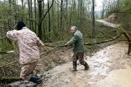 امدادرسانی به سیل‌زدگان استان گلستان + عکس