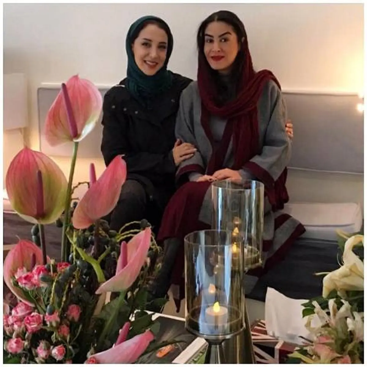 سحر جعفری جوزانی و دوستی که لبخند را روی لبش آورد/عکس