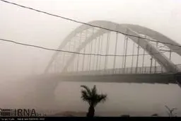 گردوخاک همچنان مهمان ناخوانده اهوزی‌ها /گزارش تصویری