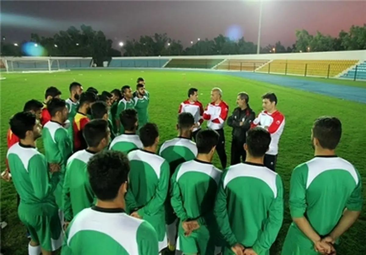 اولین تمرین تیم امید ایران با حضور مایلی‌کهن/ تصاویر