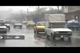 ببینید / بارش برف در چالدران