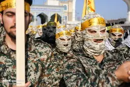 صبحگاه مشترک نیروی های مسلح قم