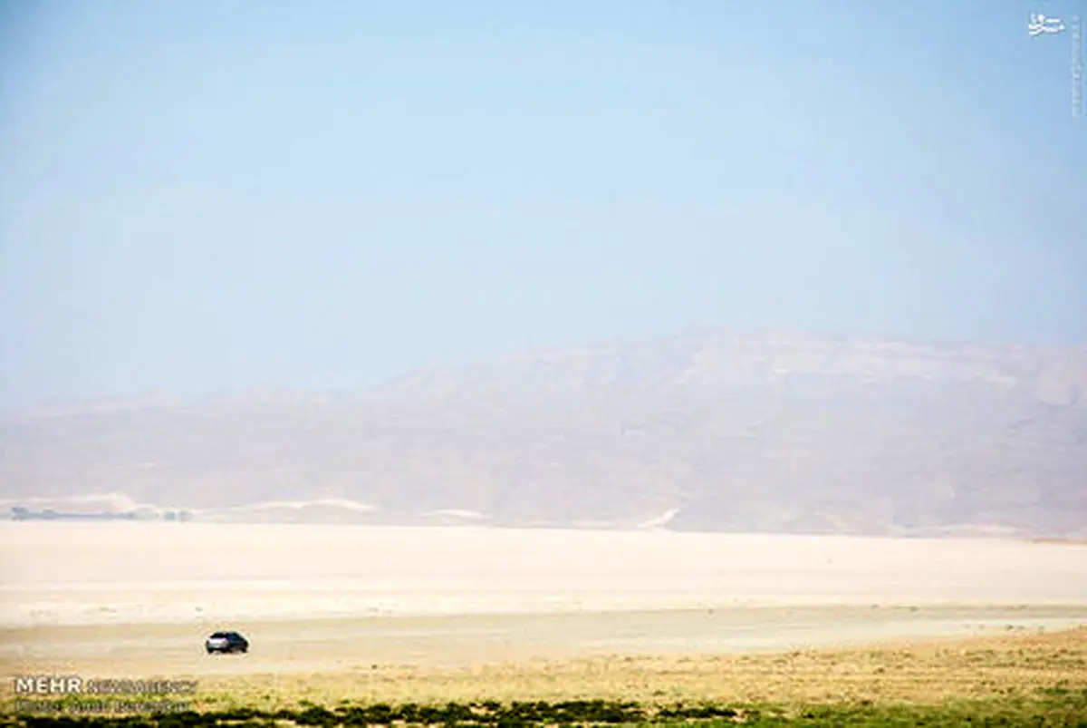 عکس/ خشکسالی دریاچه مهارلو
