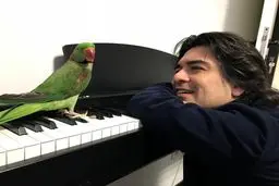 سامان و شازده در یک قاب/عکس