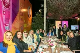 دورهمی زنانه بازیگران/عکس