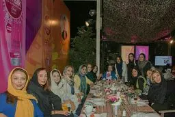 دورهمی زنانه بازیگران/عکس