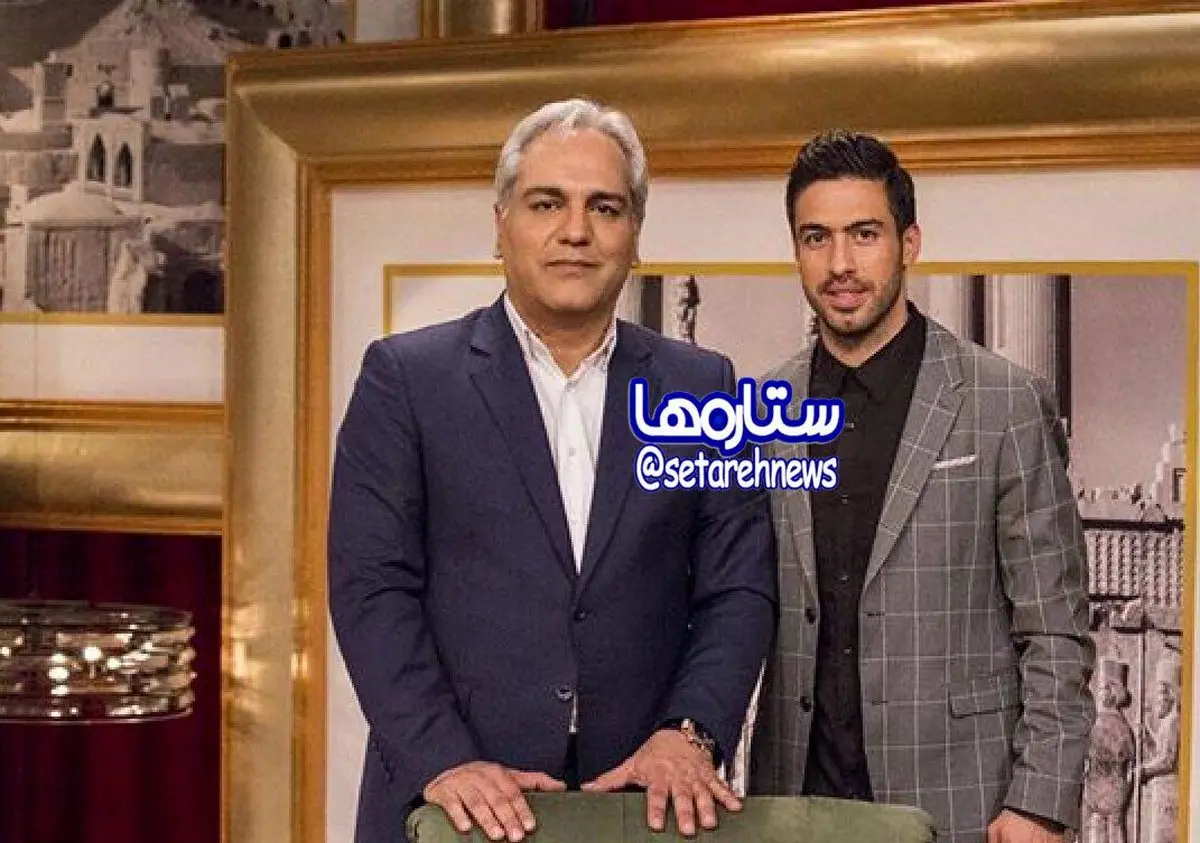 کاپیتان استقلال در دورهمی/عکس