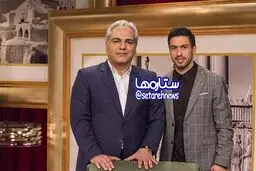 کاپیتان استقلال در دورهمی/عکس