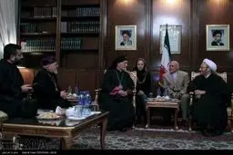 دیدار رهبر ارامنه کاتولیک جهان با یونسی به روایت تصویر