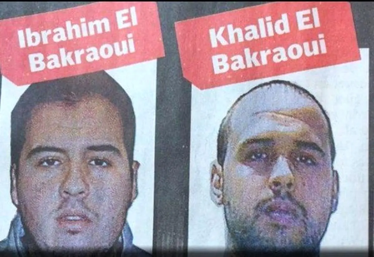 اولین تصویر منتشر شده از دو عامل بمبگذاری در بروکسل/عکس
