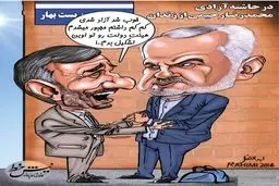 احمدی نژاد به احوالپرسی محمدرضا رحیمی رفت/عکس