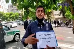 دلیل عجیب  یک نامزد انتخابات: من پیشگوی زلزله هستم،فیلم