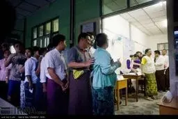 انتخابات تاریخی میانمار برای تغییر/تصاویر