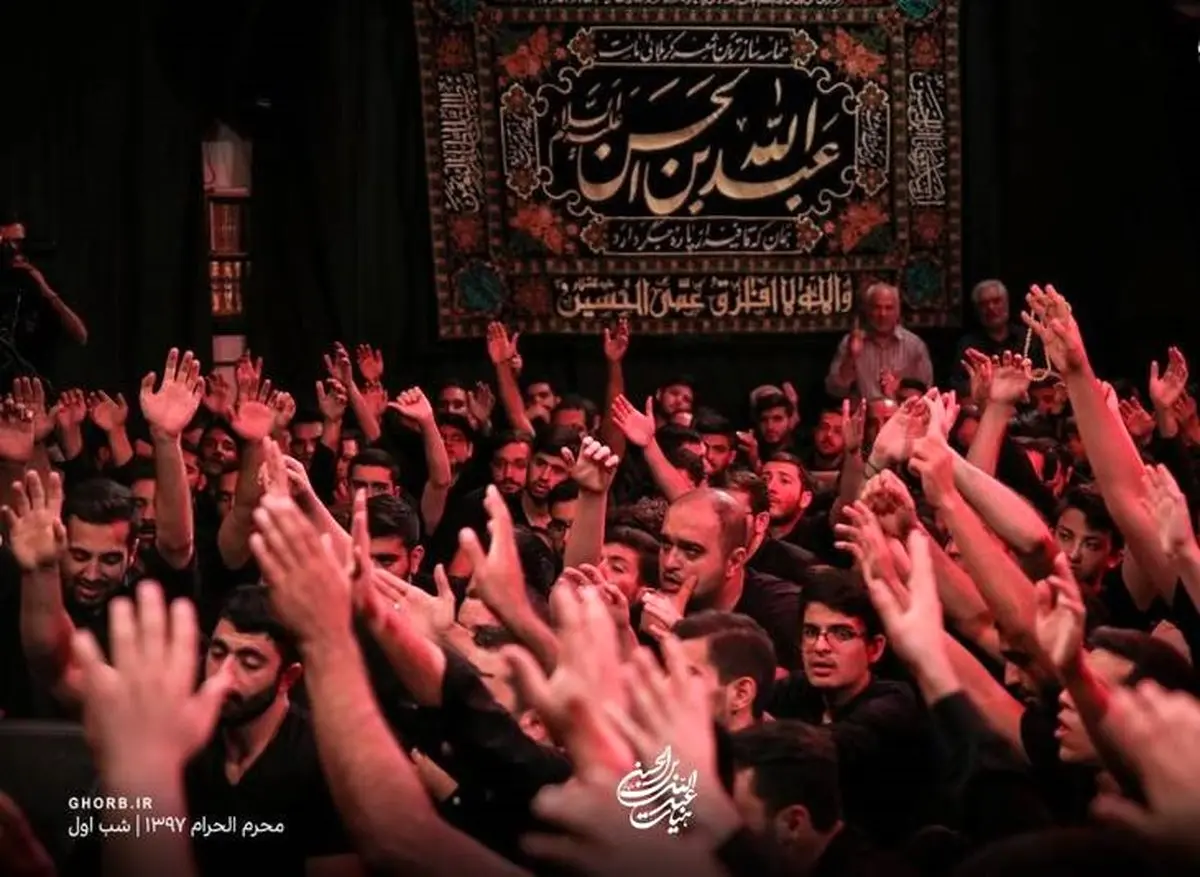 شب اول محرم در هیئت عبداللّه بن‌الحسن/ تصاویر