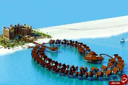 اولین هتل ایرانی روی دریا+تصاویر