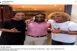 3 اسطوره در کنار هم/ عکس
