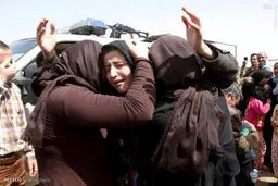 تصاویر آزادی ایزدی‌ها از دست داعش‎