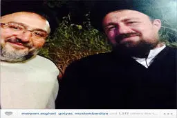 سلفی بی‌نظیر سیدحسن خمینی و محمدعلی ابطحی