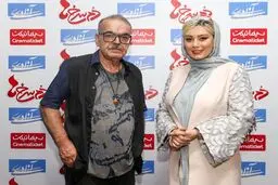 تیپ جدید سحر قریشی در اکران مردمی دم سرخ‌ها/عکس